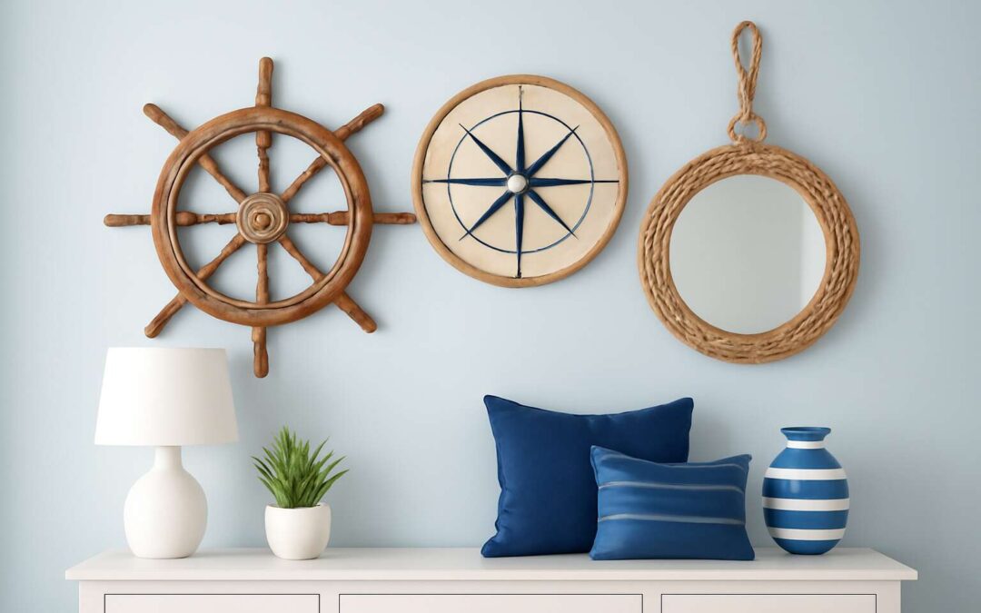 Set Sail at Home with nautical wall decor amazon for a Seashell Sanctuary