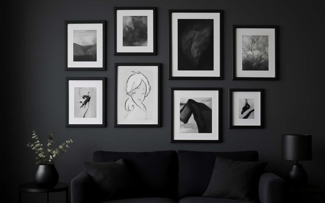 Elevate Your Space with black chic wall decor for a bold, timeless look.