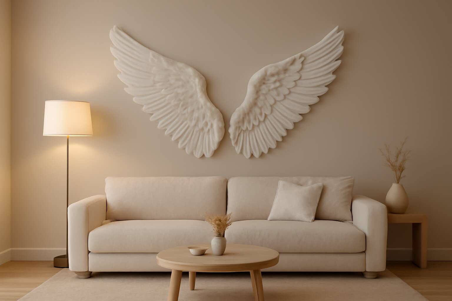extra large angel wings wall decor for living room