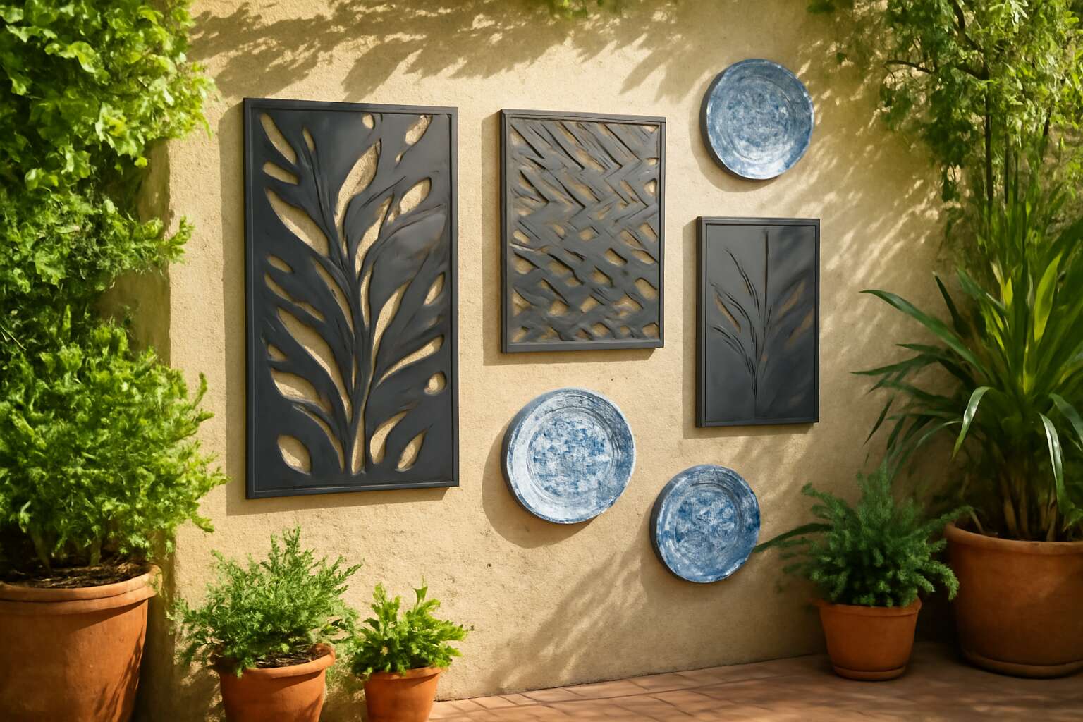 waterproof outdoor wall decor