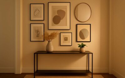 Elevate your foyer with wall decor entrance ideas that impress instantly