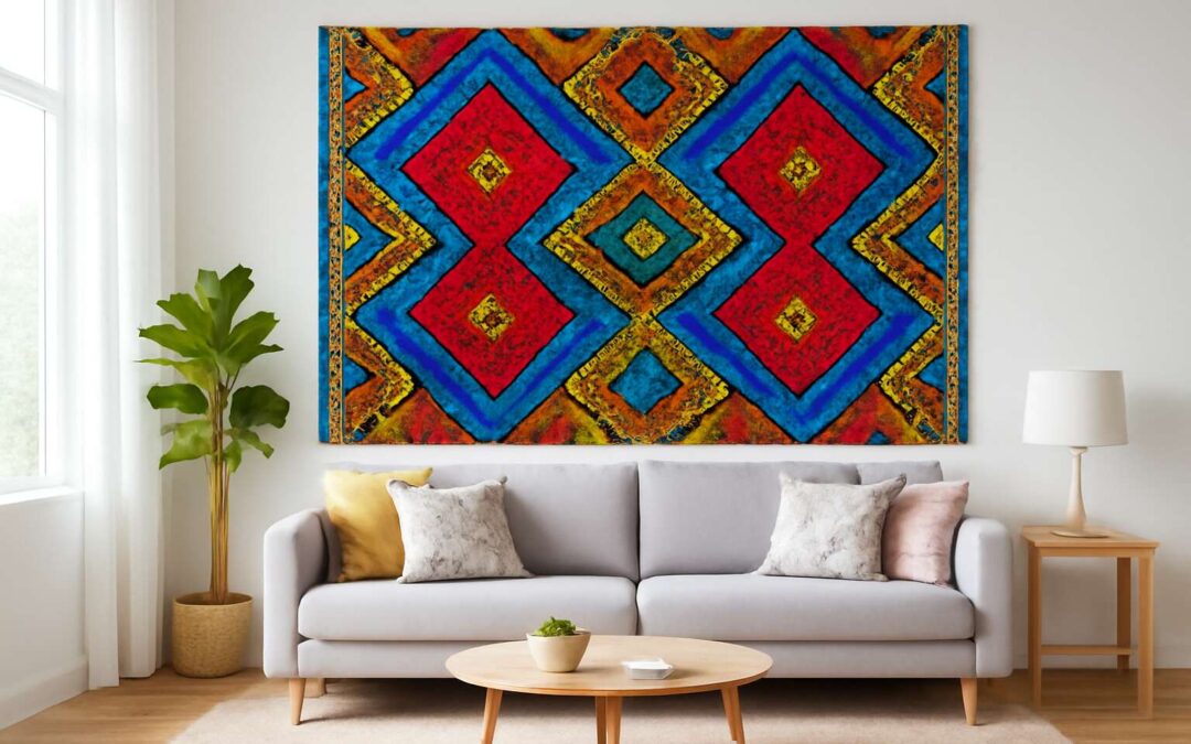 Elevate Your Space with african fabric for wall decor: bold patterns and vibrant colors.