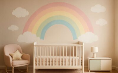 Whimsical nursery wall decor rainbow ideas to brighten your space