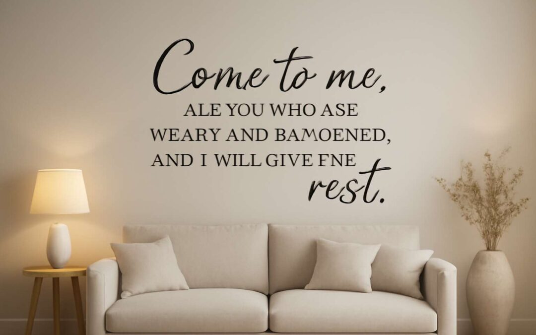 Elevate Your Space with god quotes wall decor stickers for daily inspiration