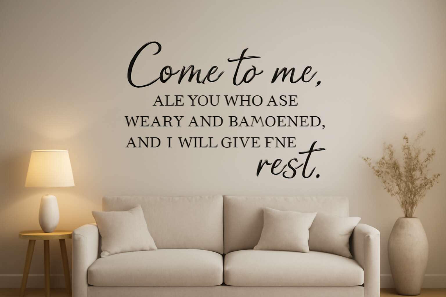 god quotes wall decor stickers