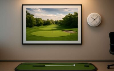 Win the workday with office wall decor golf – stylish, golf-themed wall art for the office