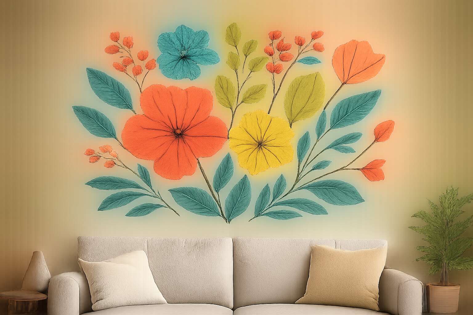 wall decor stickers 3d