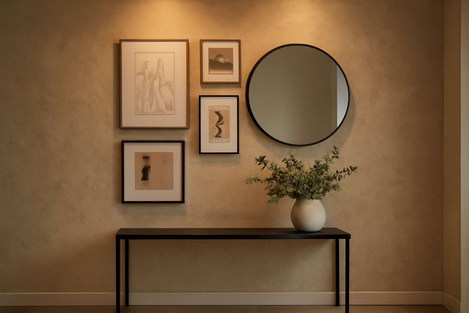 wall decor entrance