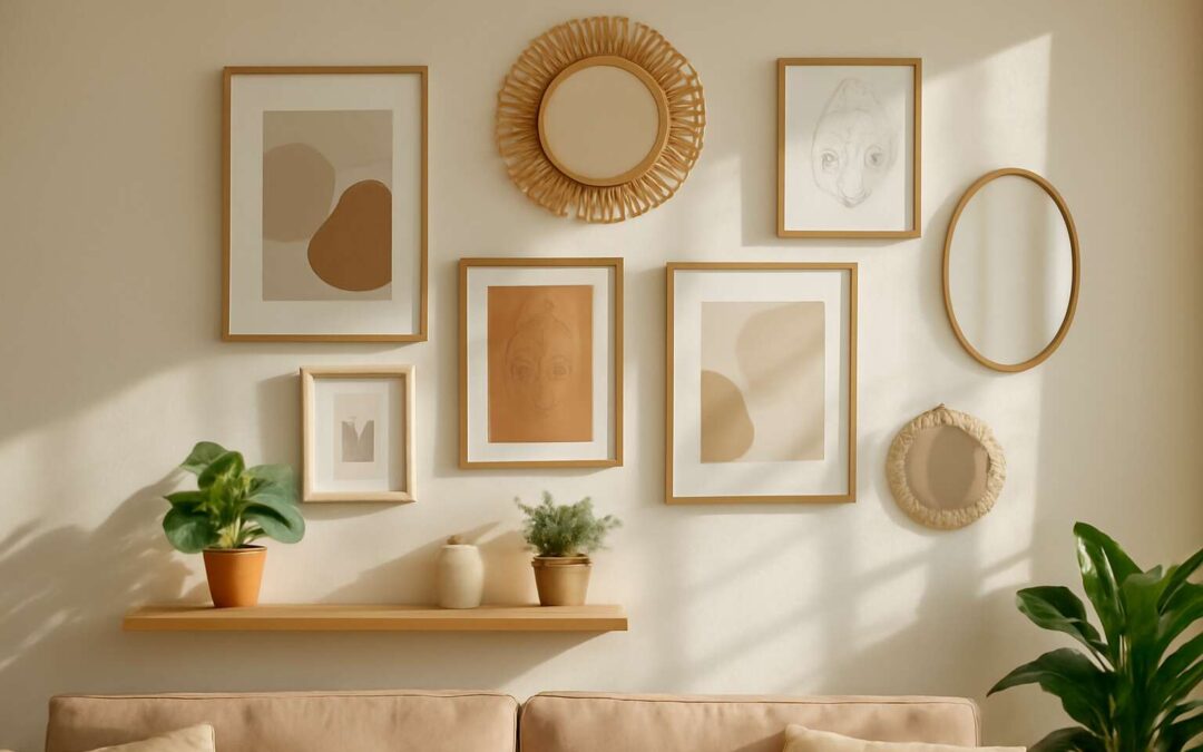 Transform your living room with wall decor at home that sparks joy!