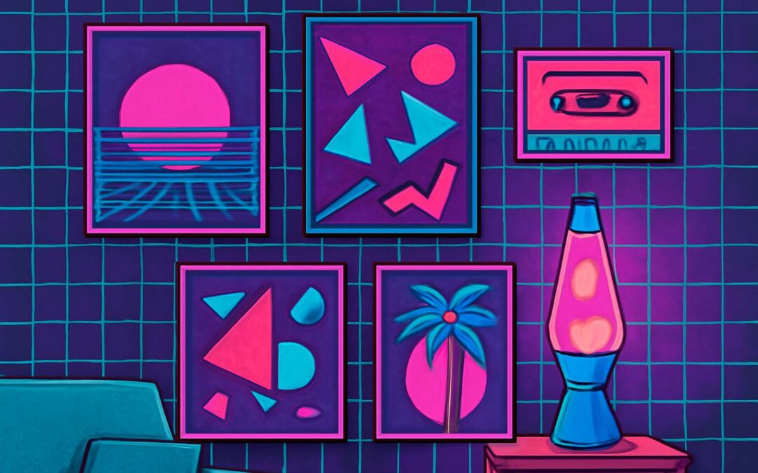 Revamp Your Space with wall decor 80s: Neon, Retro Vibes for Any Room