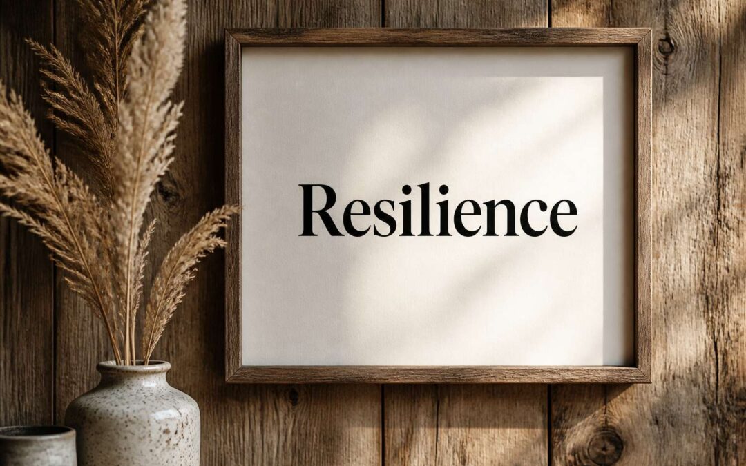 Find strength with resilience wall decor for your home.