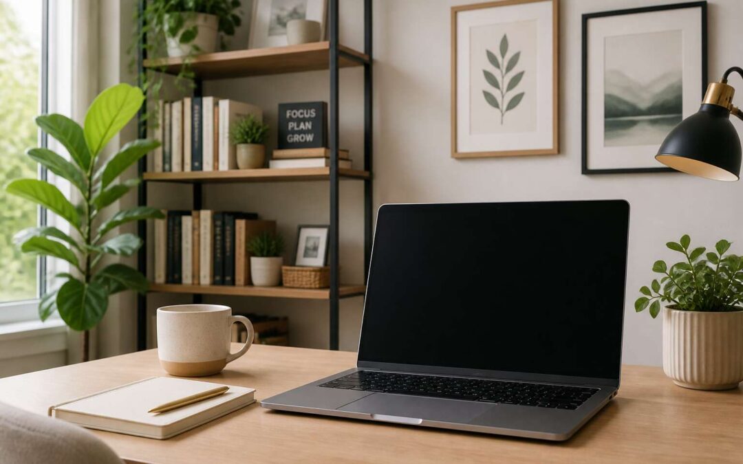 Elevate your video calls with wall decor for zoom background.